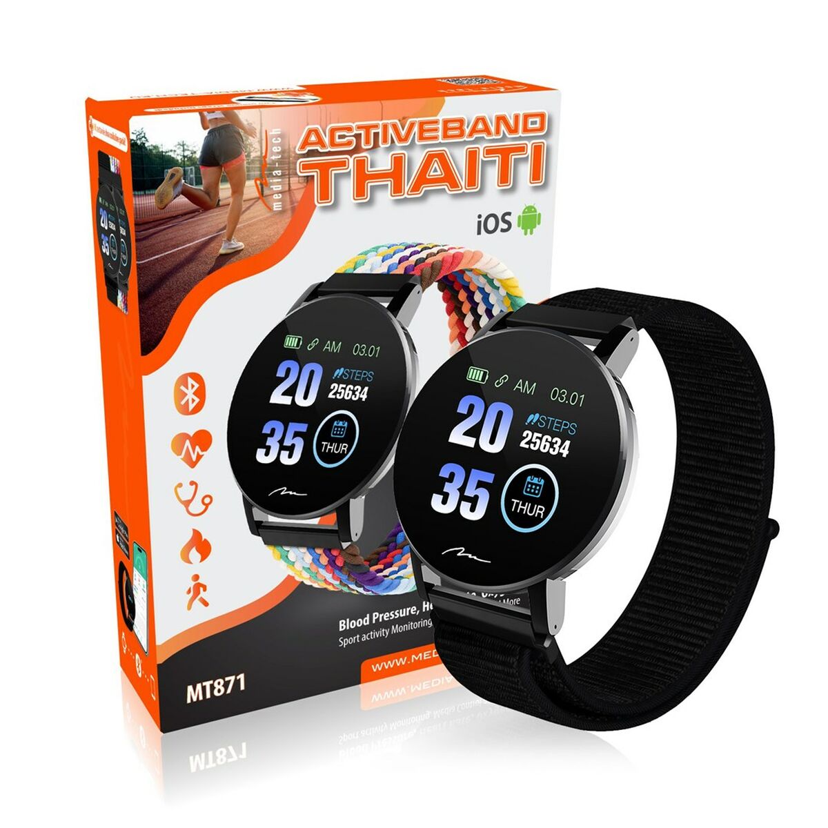 Smartwatch Media Tech MT871 Sort